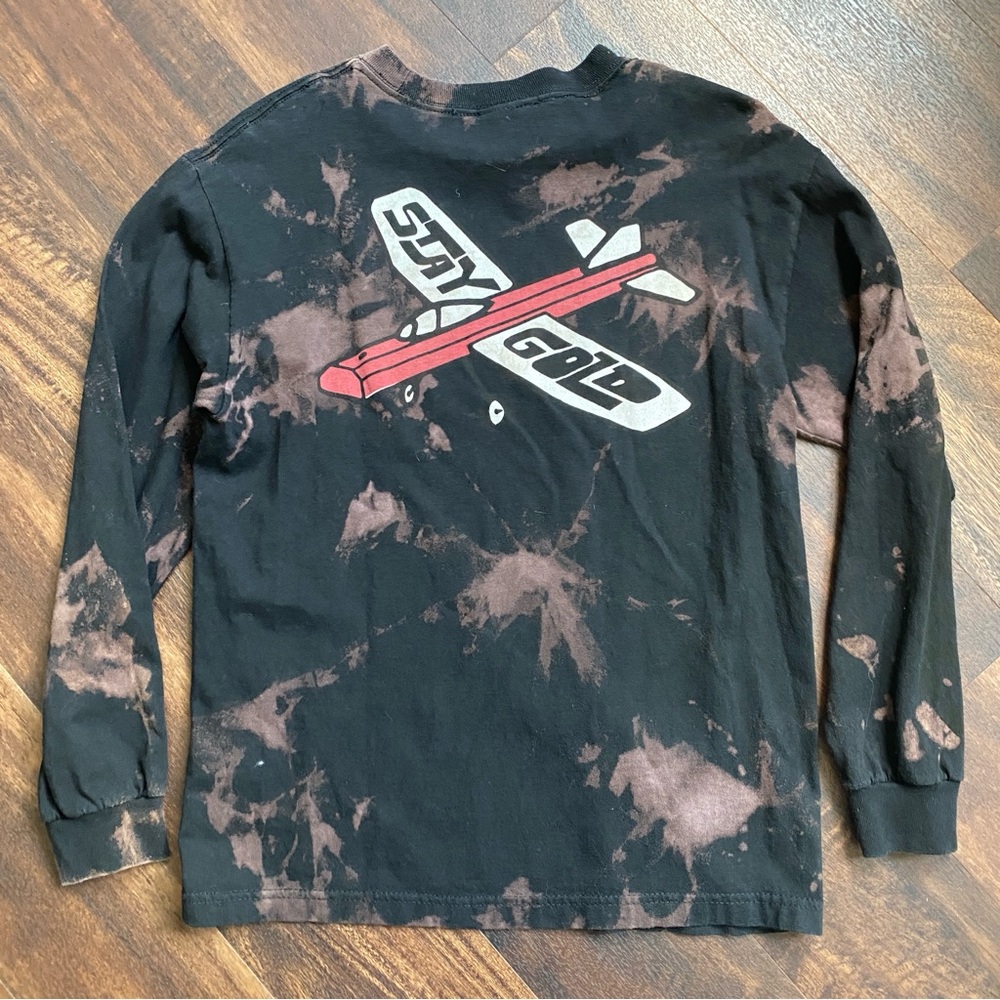 Benny Gold Tie Dye Glider long sleeve size S black